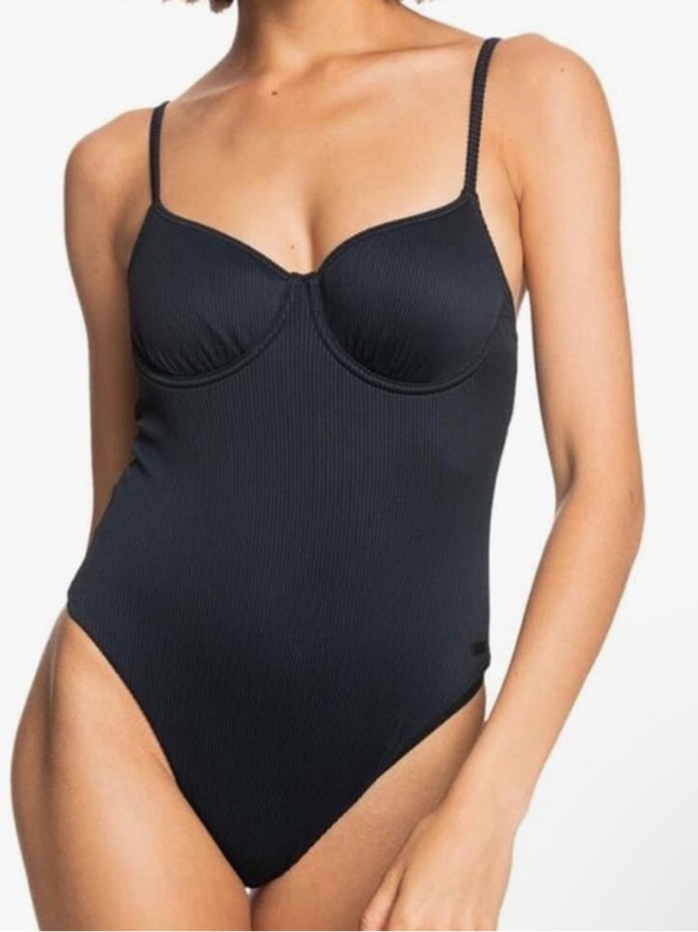 ROXY Mind Of Freedom One Piece Swimsuit Black Size XS